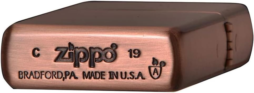 Zippo 162-3 Armor Windproof Brass Copper Lighter with Special Sticker