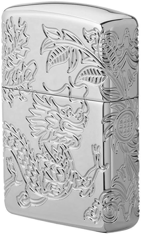 Zippo Armor Dragon and Phoenix Design Pocket Lighter