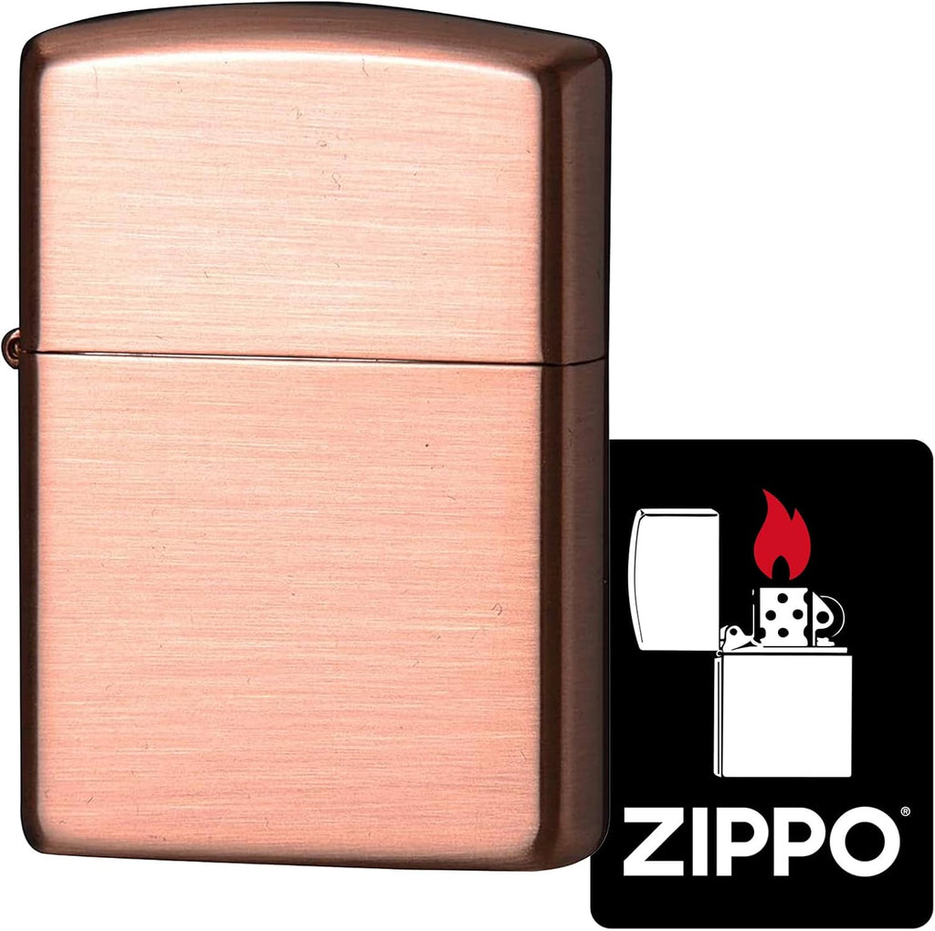 Zippo 162-3 Armor Windproof Brass Copper Lighter with Special Sticker