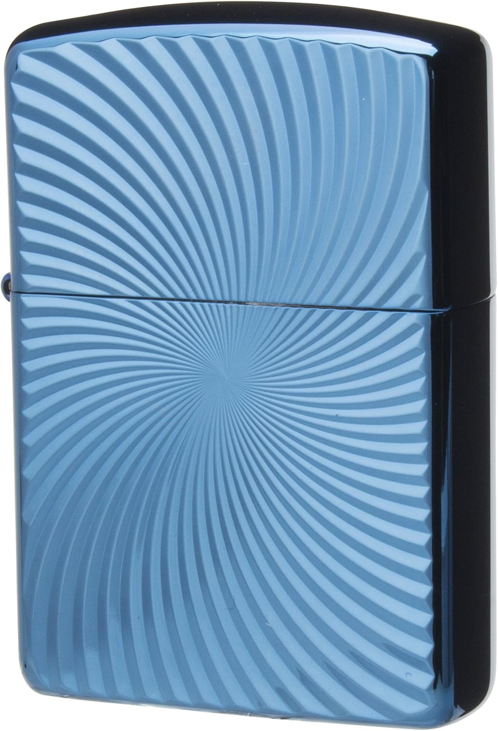 Zippo 62TIBL-Wave Lighter, Blue, Armor, Double Sided, Titanium Coating